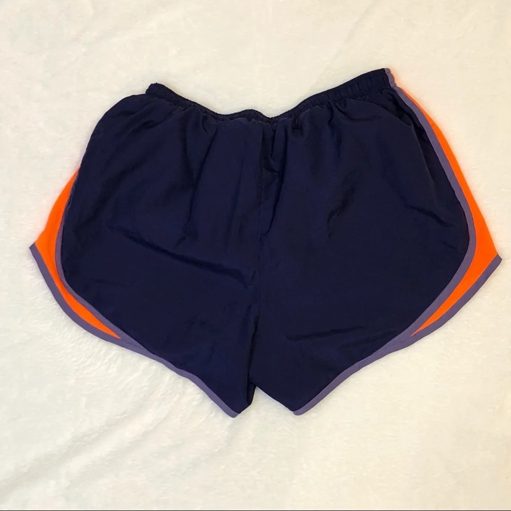 Nike DriFit Orange Purple Athletic Shorts Women’s Size Medium - Picture 6 of 9